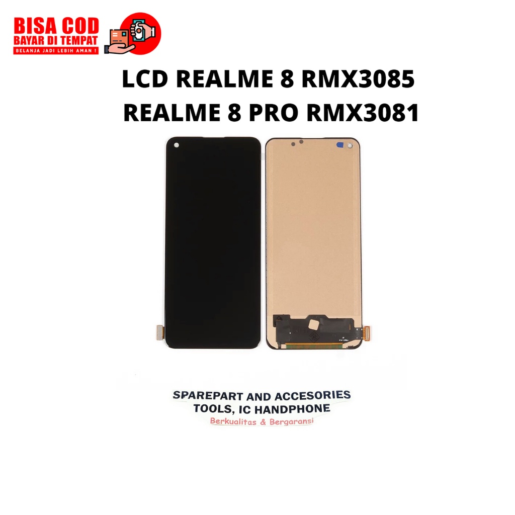 LCD REALME 8 RMX3085 / 8 PRO RMX3081 KUALITAS TFT