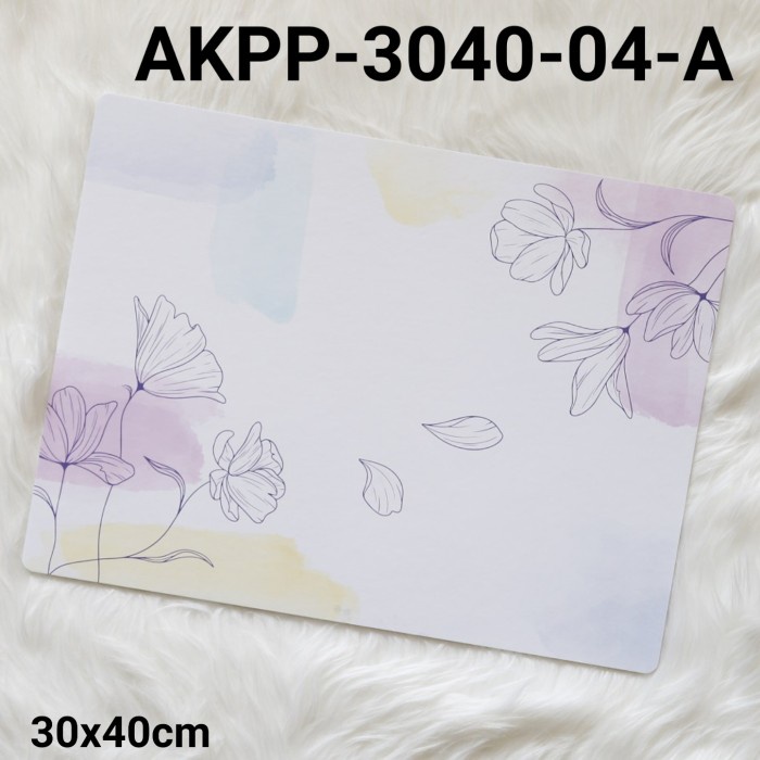 

GR-AKPP-3040-04 CAKE BOARD TATAKAN ALAS KUE 30 X 40CM BUNGA WATERCOLOR OBRAL DISKON