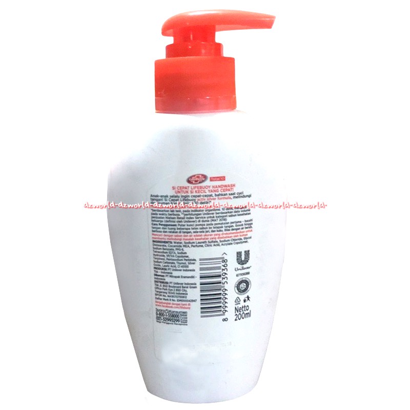 Lifebouy Antibacterial 200ml Total 10 Sabun Cuci Tangan Life Bouy Hand Wash Handwash