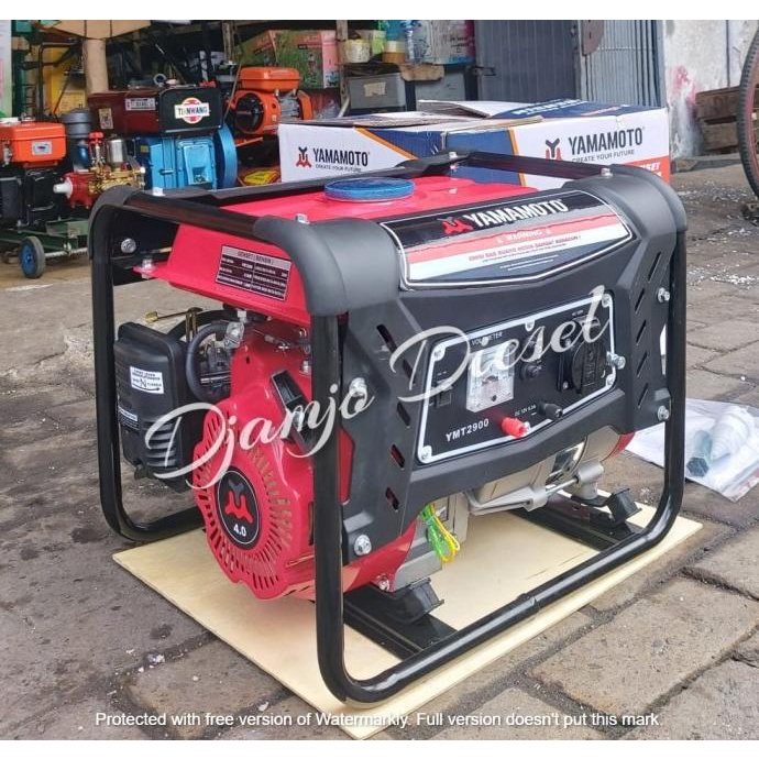 {{{{{{] Genset Listrik Bensin 1000Watt YAMAMOTO Tipe YM 2900