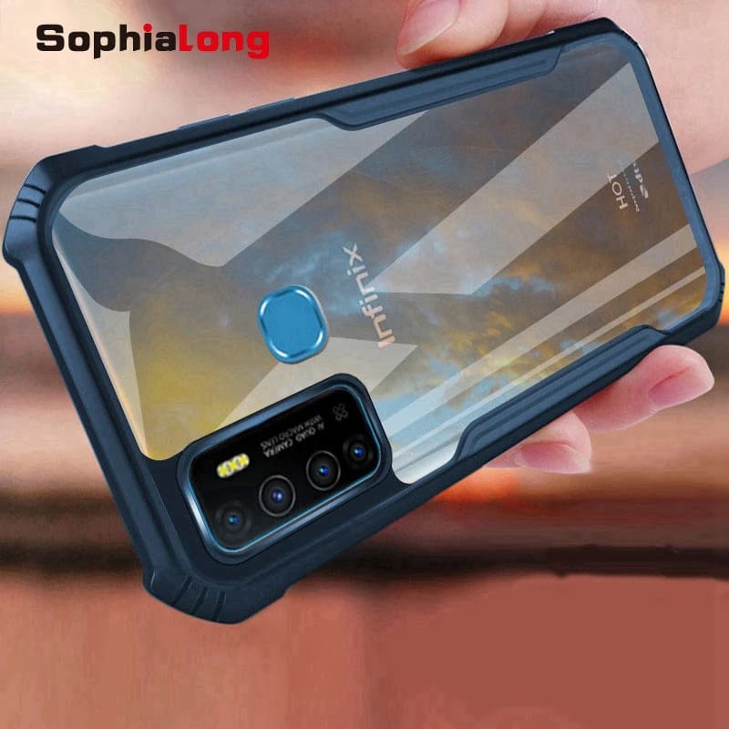 PROMO CASE INFINIX HOT 9 PLAY SHOCKPROOF Casing Xundd Transparan Clear Pelindung HP Sampul