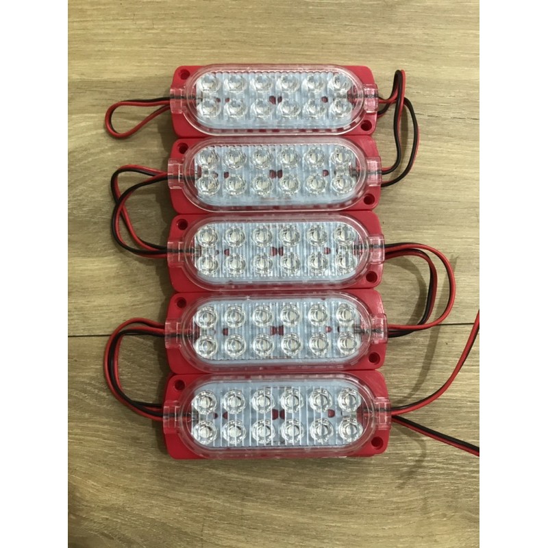 Lampu LED Ultrasonic 12Mata 24Volt Waterproof