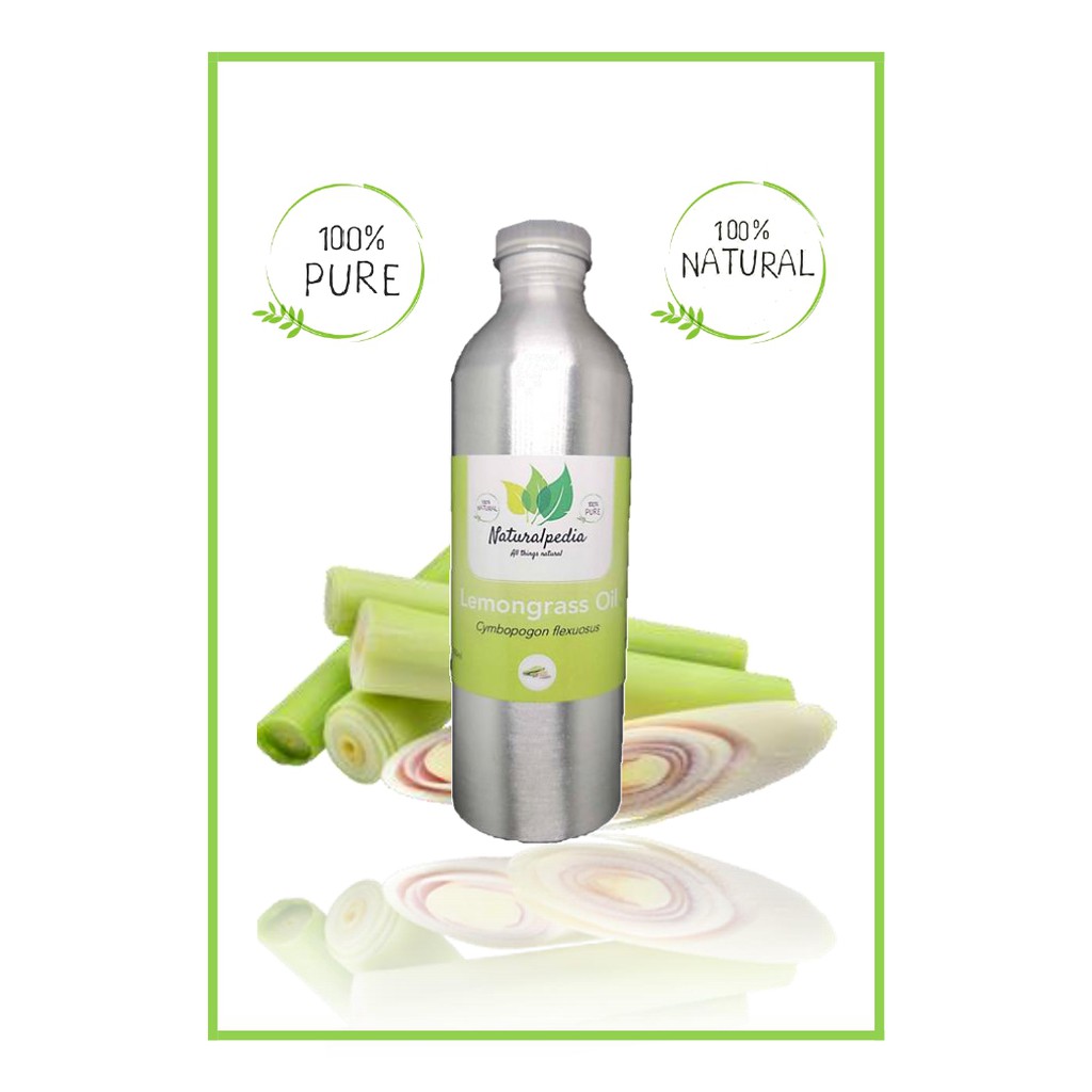 Pure Lemongrass Essential Oil / Minyak Esensial Atsiri Serai Sereh Murni 500ml