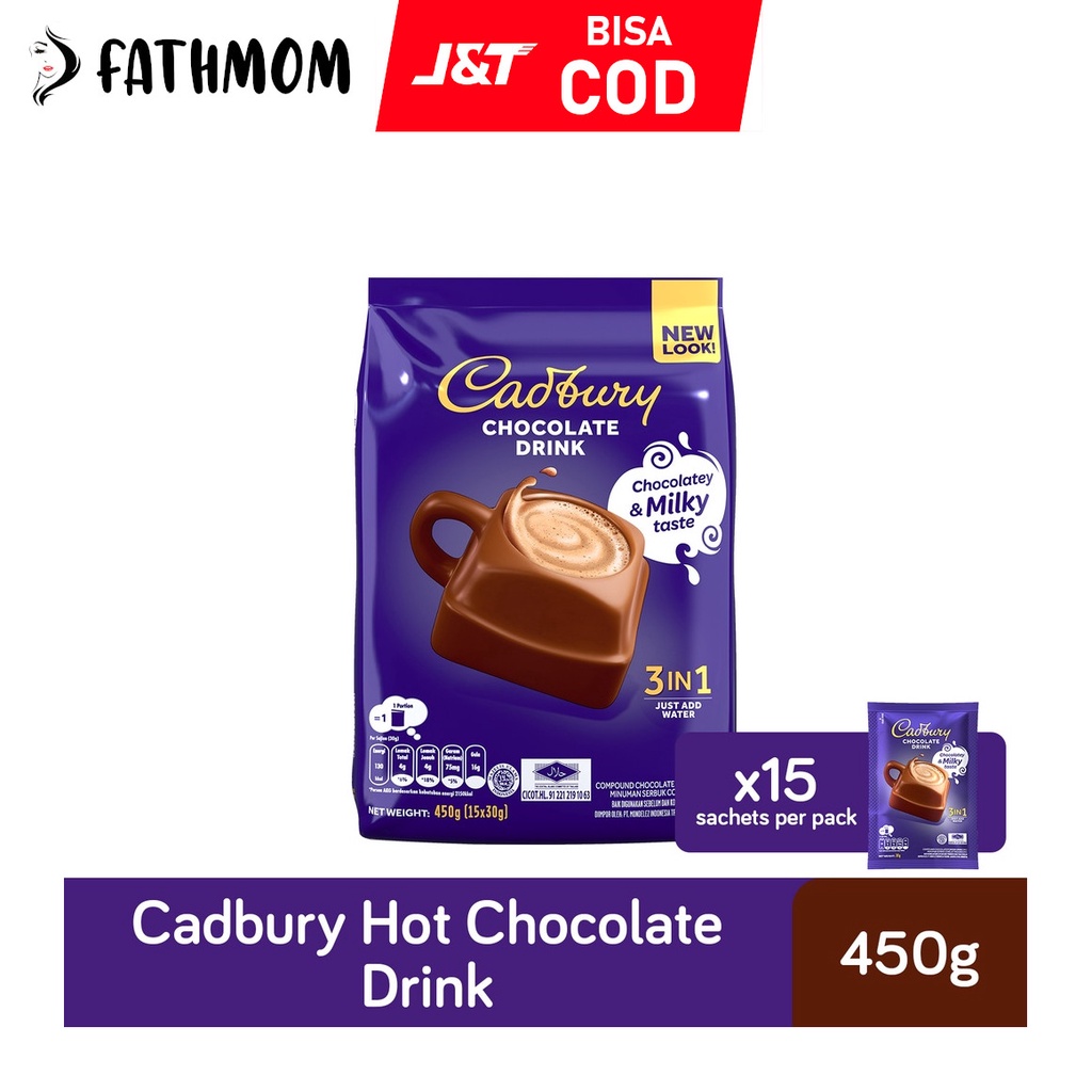 

CADBURY Hot Chocolate Drink 3in1 450gr