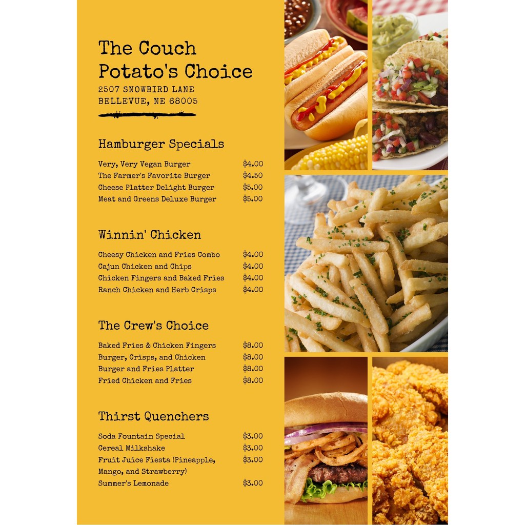 

HERVA MENU MAKANAN COLORFULL + JASA DESAIN