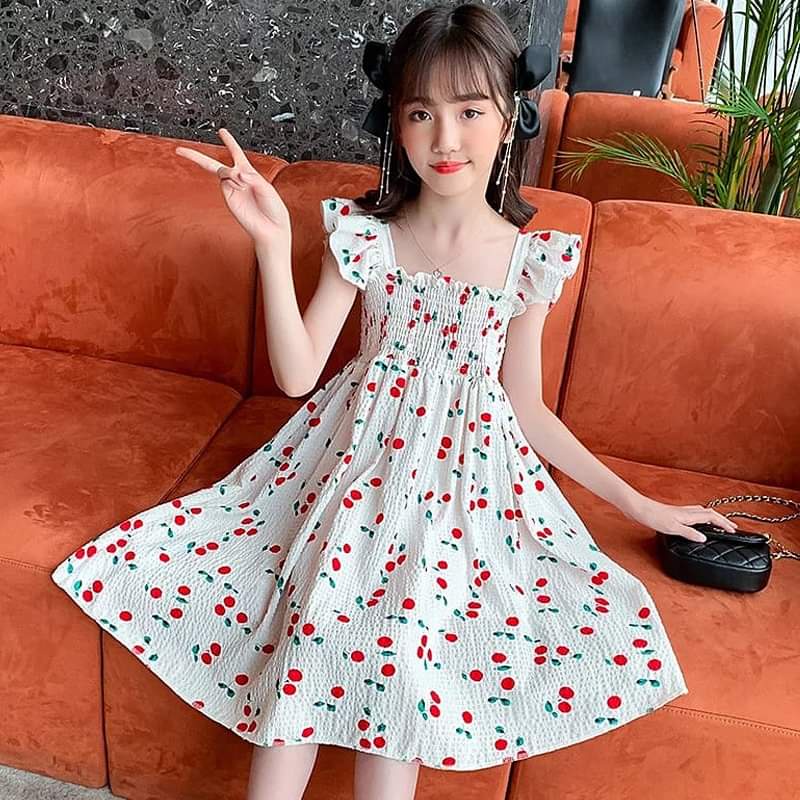 Dress Anak Perempuan Cherry Fruity