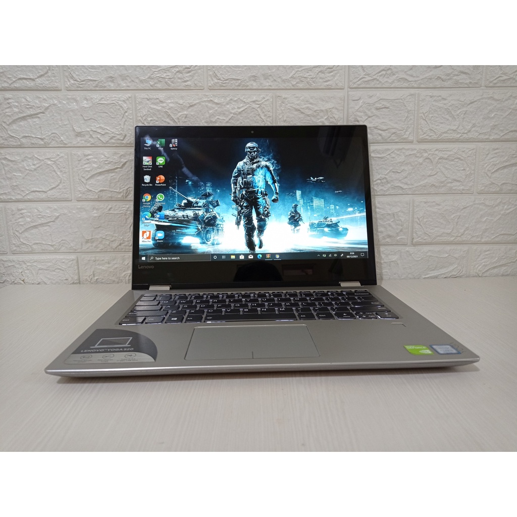 Lenovo Yoga 520 Touch Core i5 Gen 8 Dual VGA Nvidia 940mx SSD Laptop Second Gaming Touchscreen Conve