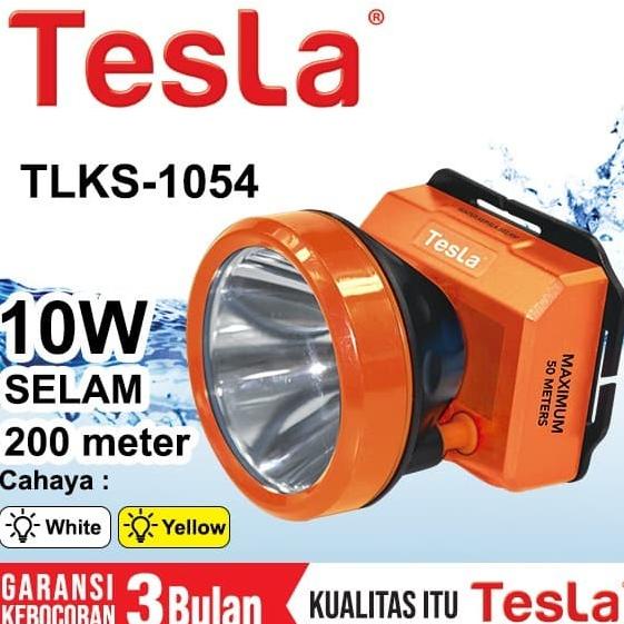 Senter Kepala Selam / waterproof TESLA 10W