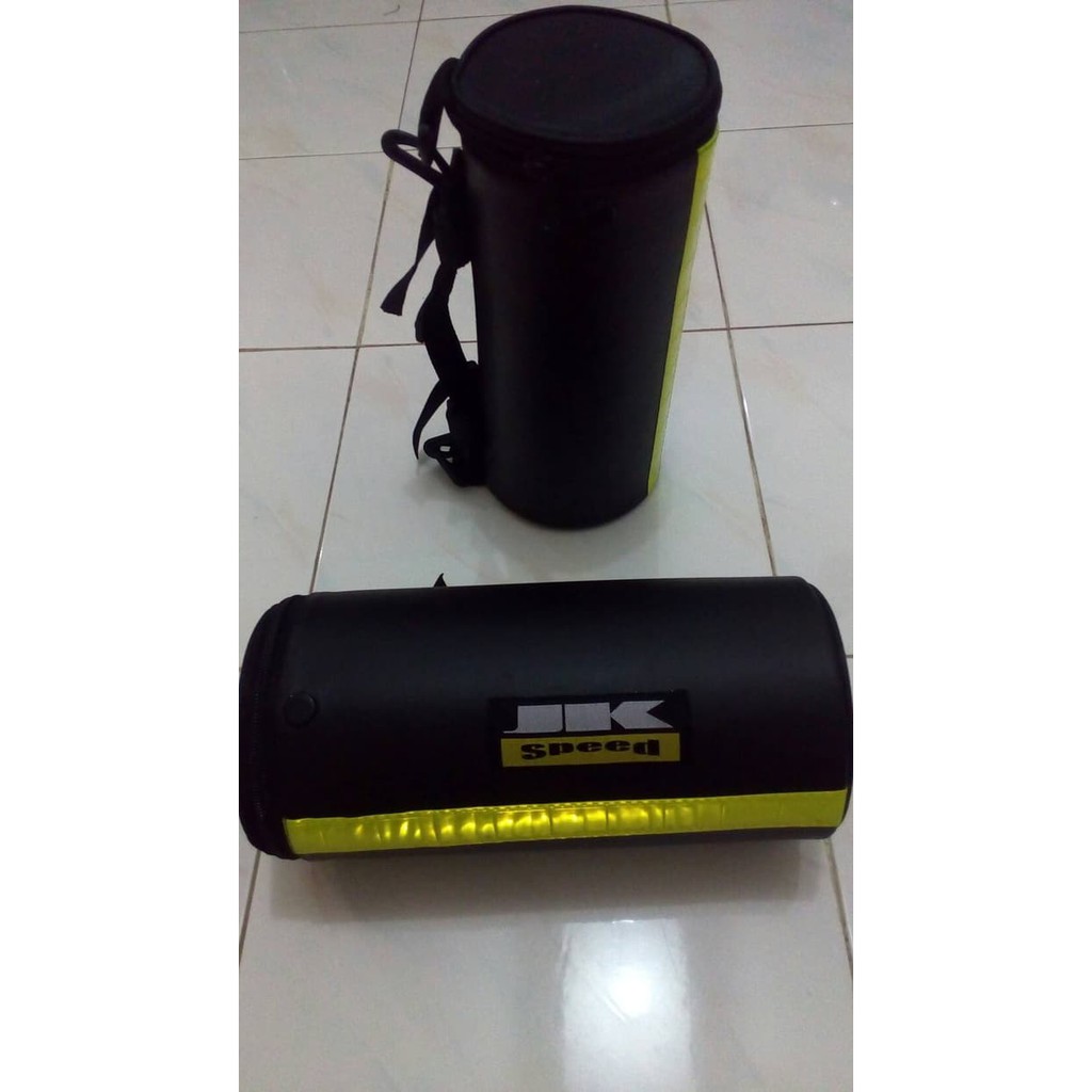 Tabung   tas has hujan motor   bagasi cadangan Merk JK speed kecil