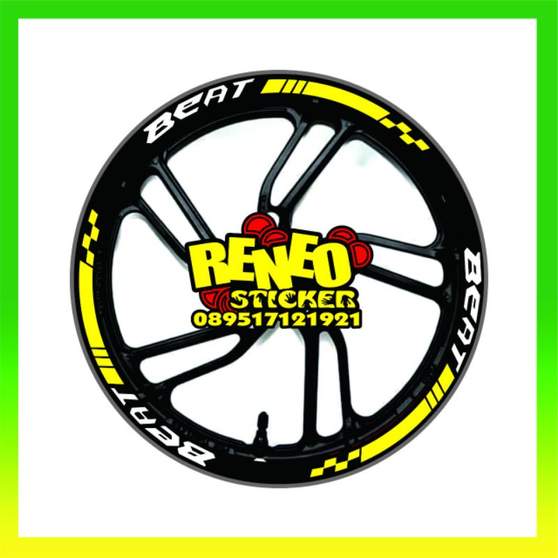 lis velg beat / bisa buat semua motor beat