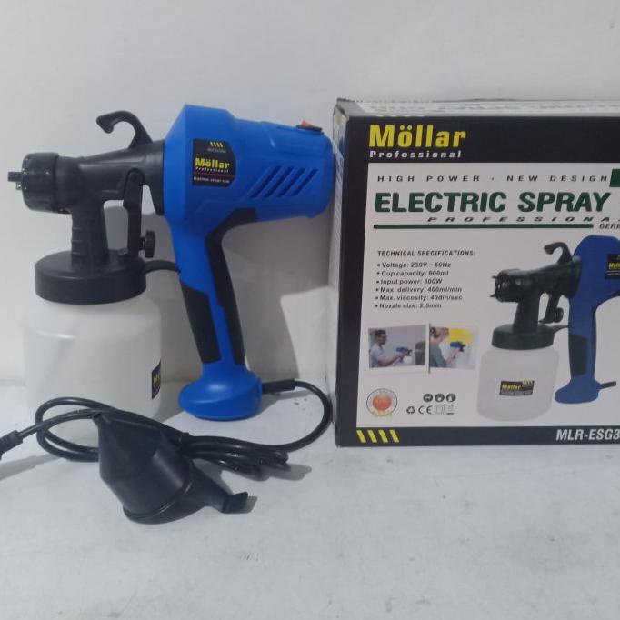 BISA COD spray gun electric mollar ESG-300