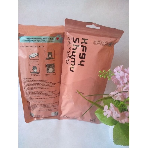 Masker KF94 Shumu Warna 5PLY