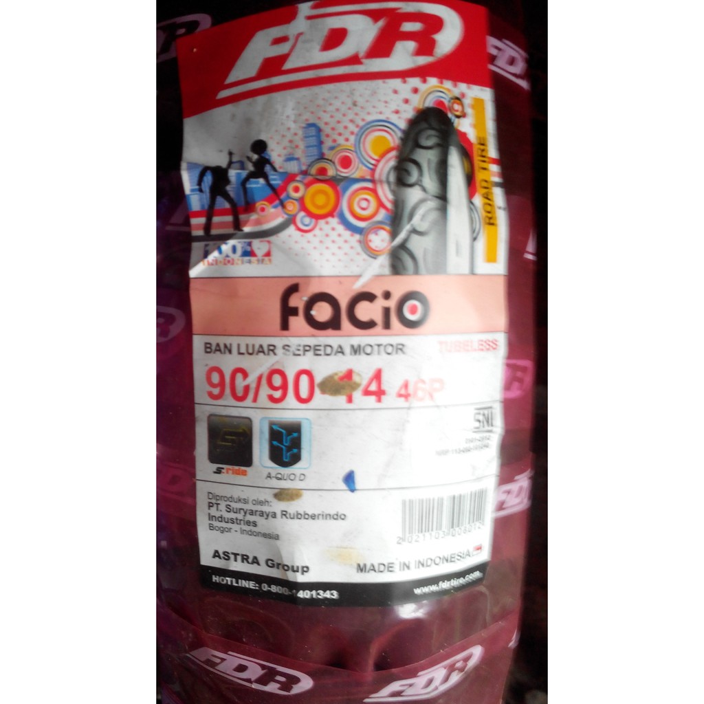 Ban Tubles FDR Facio 90/90-14