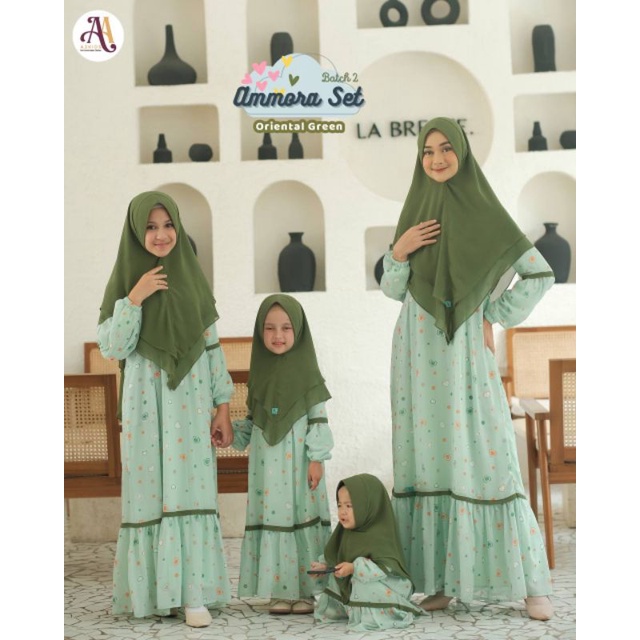 A2KIDS Gamis Couple Ibu dan Anak Ammora Series