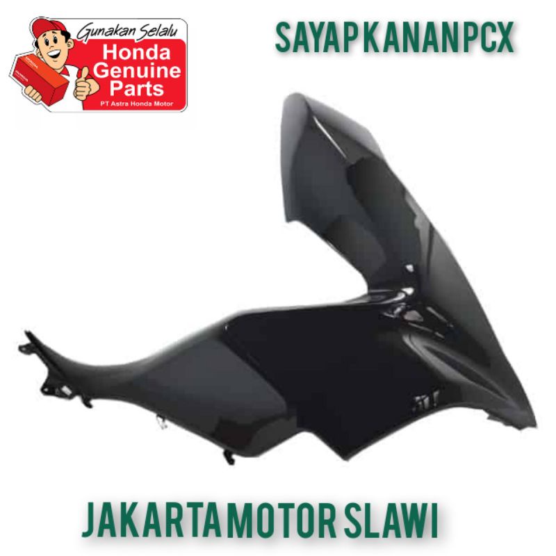 64501-K97-T00ZR cover sayap depan Kanan new pcx ori honda ahm