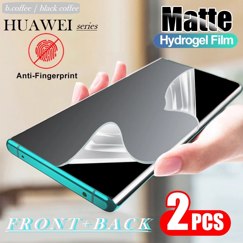 PWY MATTE HYDROGEL anti gores HUAWEI NOVA 5T / NOVA 9 / NOVA 7 PRO / NOVA 7 DEPAN BELAKANG KAMERA