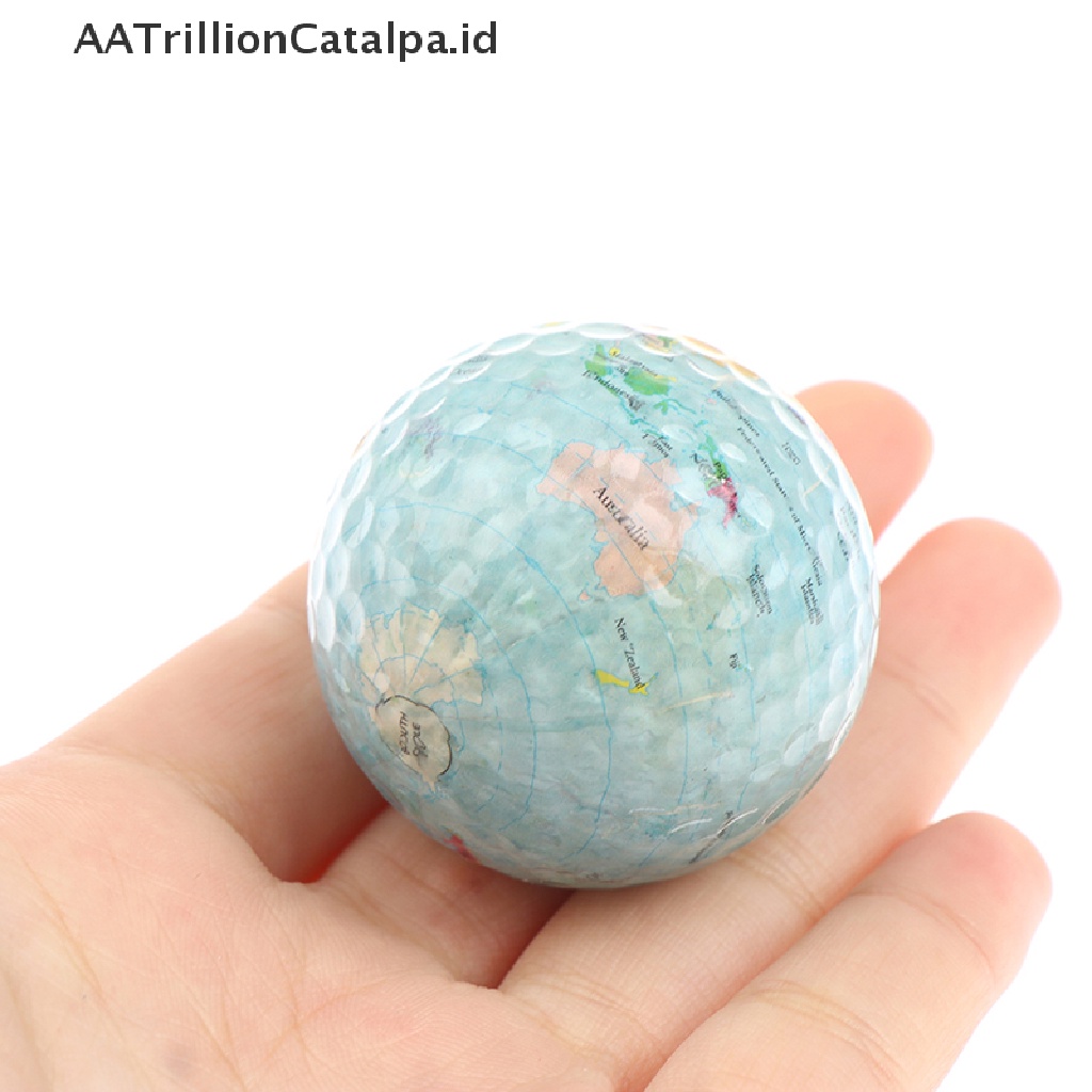 Aatrillioncatalpa Bola Golf Motif Peta Dunia Untuk Latihan Pemula