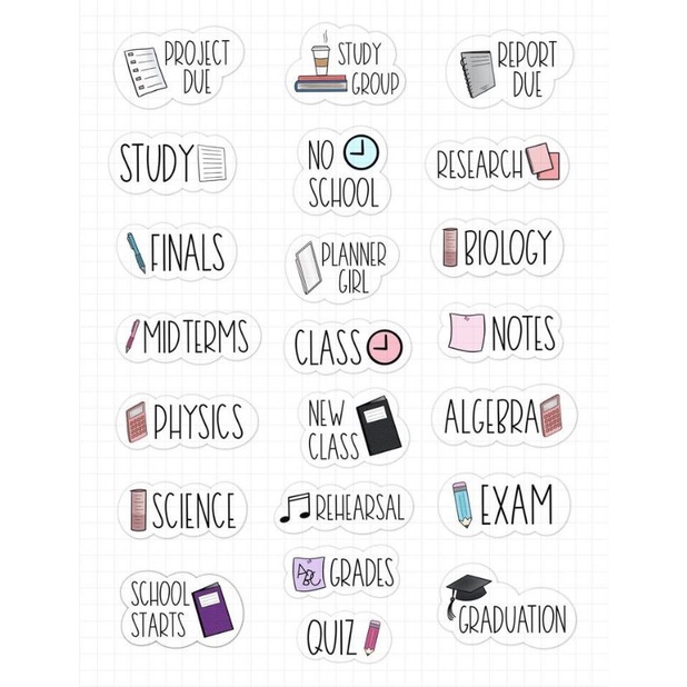

sticker stiker good planning notes jurnalis vibes stiker