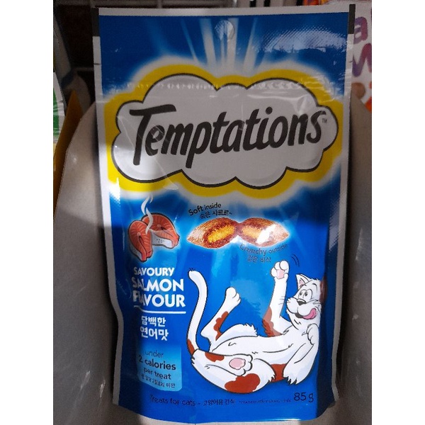 Snack Kucing Temptation 80g Alvarian