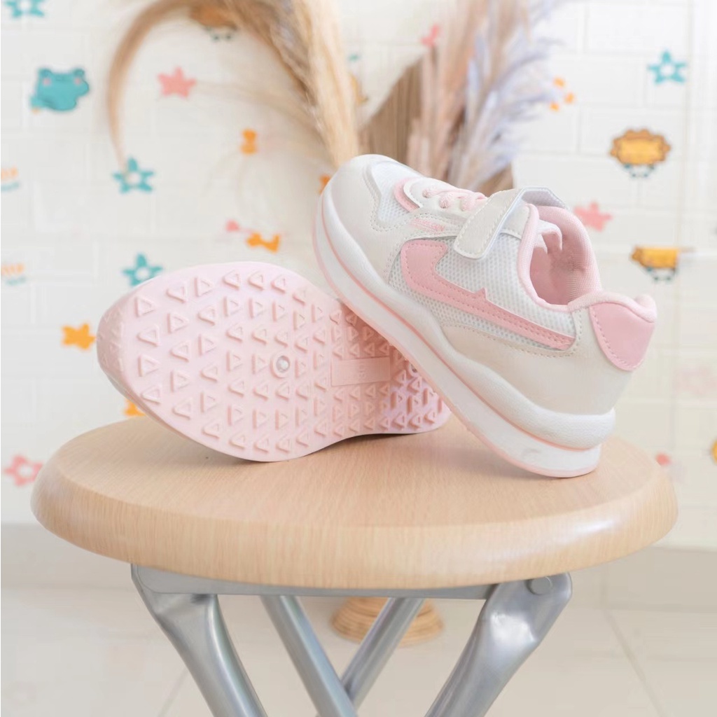 KF CAT Sepatu Sport Kets Sekolah Anak Laki-Laki Perempuan Model Terbaru  Import-8