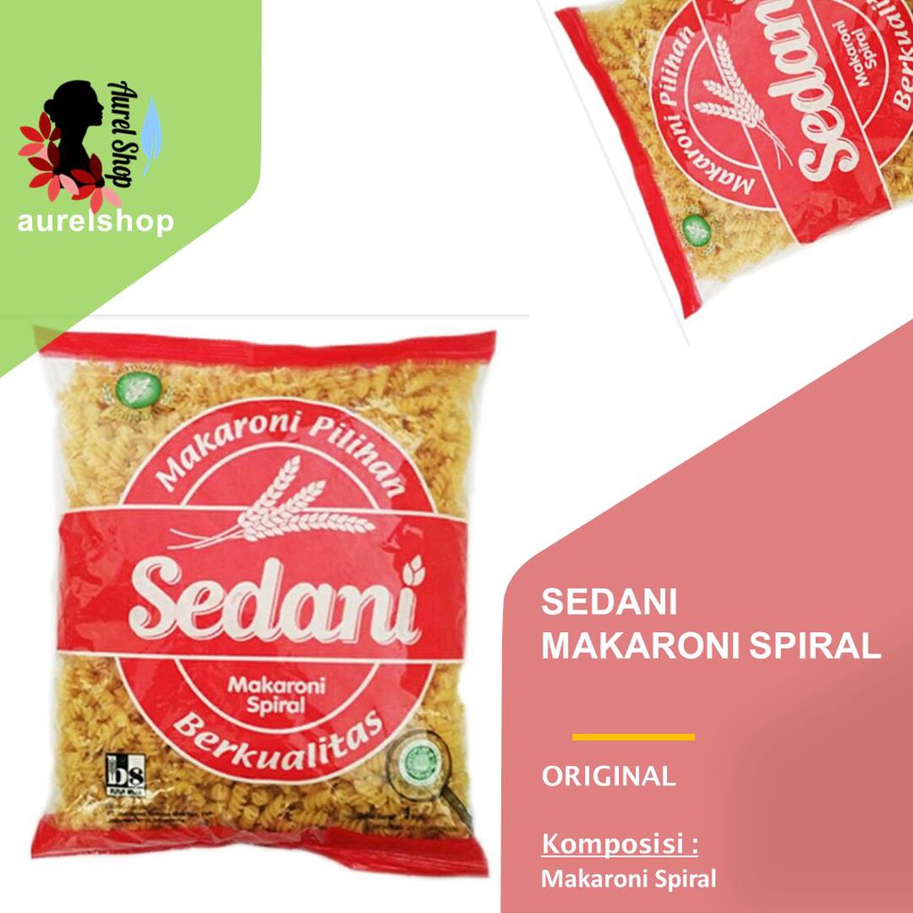 

SEDANI Makaroni Spiral kemasan 1 kg