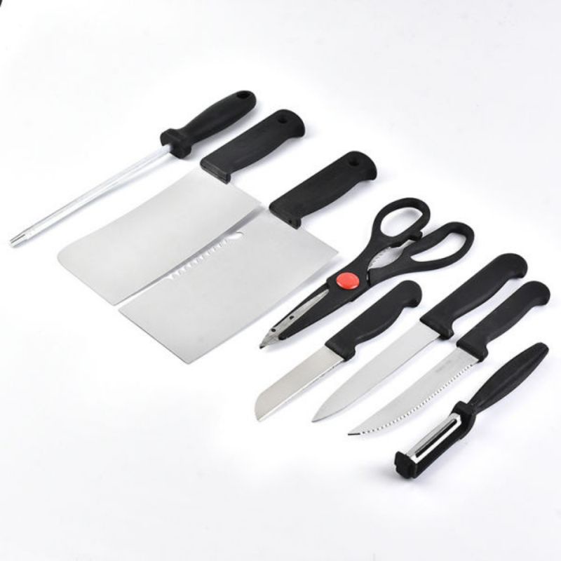 PISAU SET DAPUR 8PCS GUNTING PISAU PARUTAN