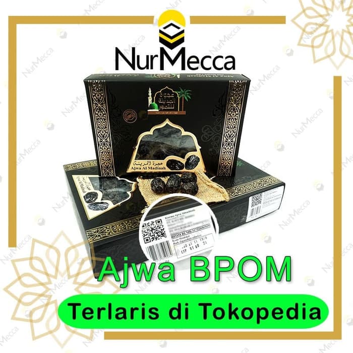 

Kurma Ajwa Premium 1 Kg Besar-jumbo Kurma Nabi Asli Madinah