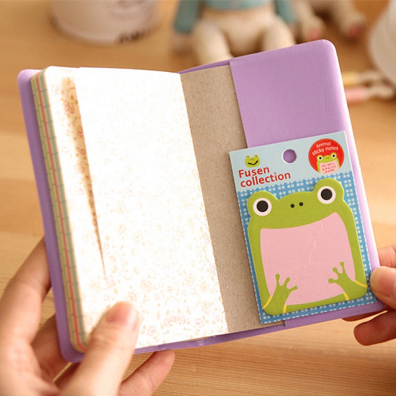 Memo Sticky Notes Bentuk Binatang Kartun Gaya Korea