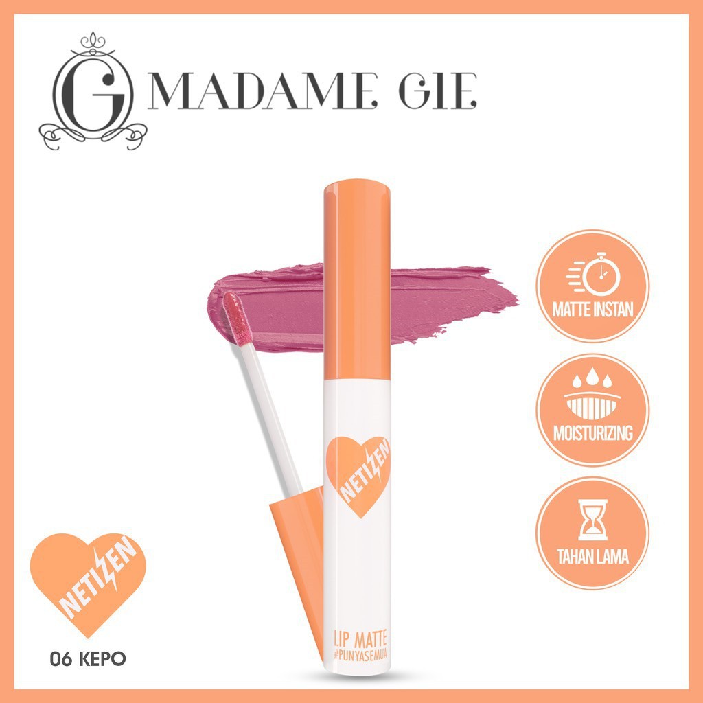 Madame Gie Netizen Lip Matte