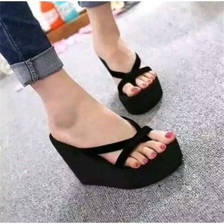 SANDAL WEDGES SPON SILANG