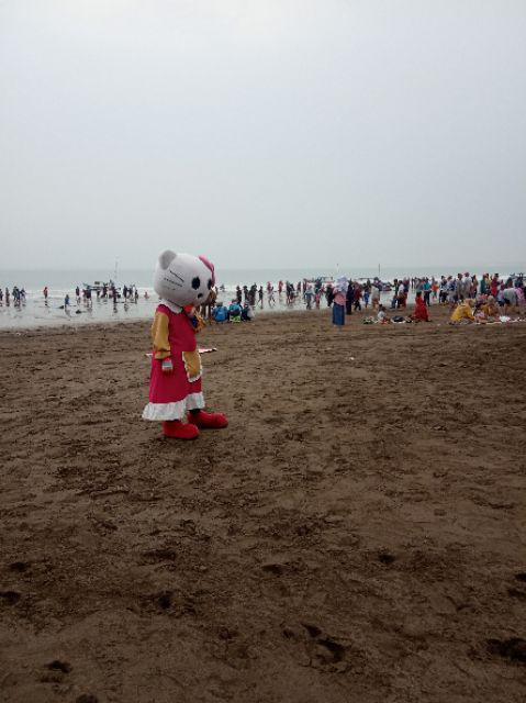 Gamis Batik Anjani Motif Kombinasi Warna Brocade Maxi Wanita Modern Premium Exclusive Seragam