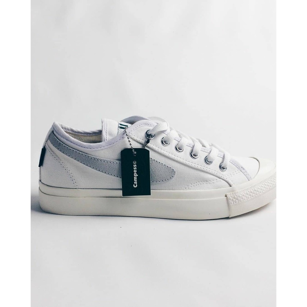 Sepatu Campess Gatelli Low Triple White