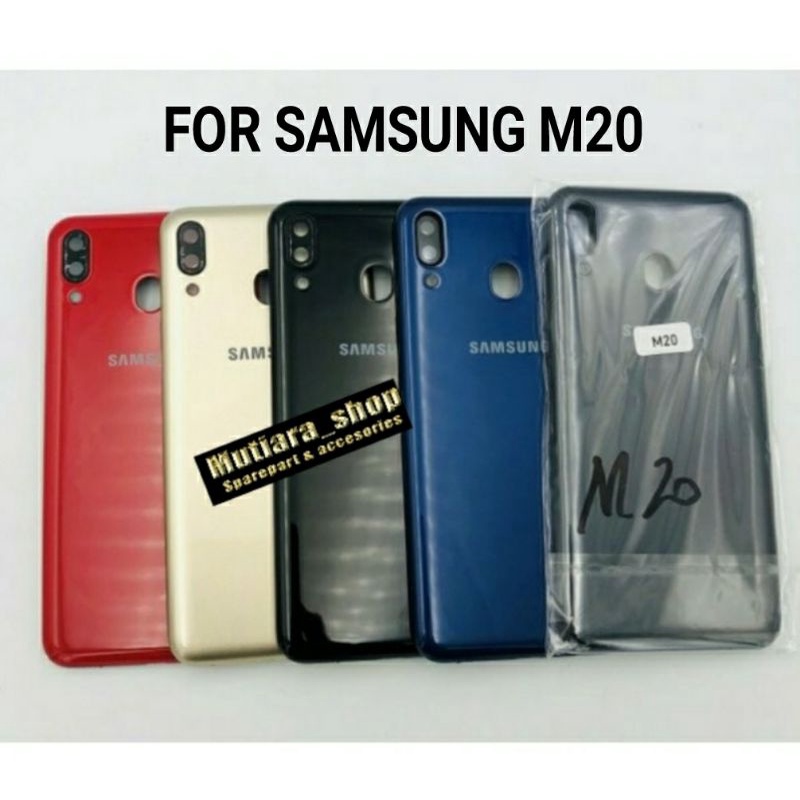 BACKDOOR BACK COVER CASING TUTUP BELAKANG SAMSUNG M20 M205