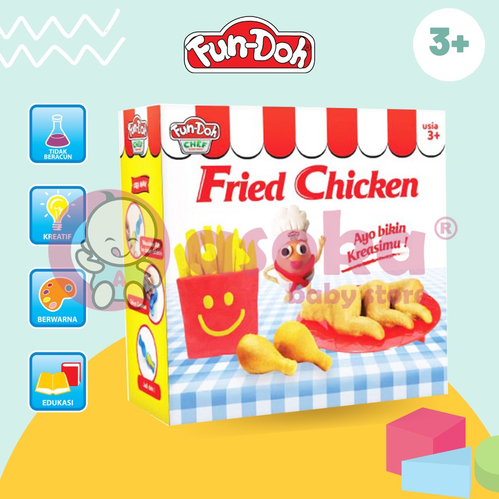 Fundoh Fried Chicken Mainan Lilin ASOKA