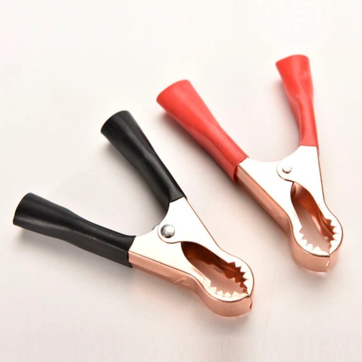 Jepit Aki Sedang (7.5 Cm)/Jepitan Accu Crocodille/Capit Buaya Aligator