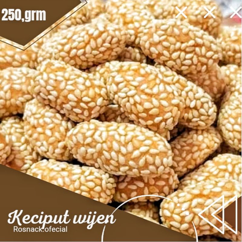 

kue keciput wijen premium 250gr