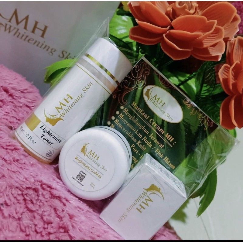 paket cream MH whitening skin