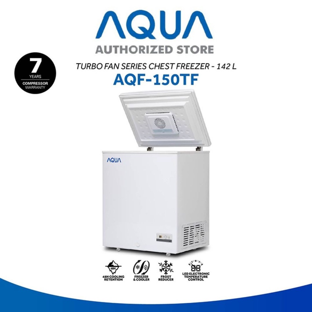 AQUA JAPAN AQF-150TF Chest Freezer 146 Liter