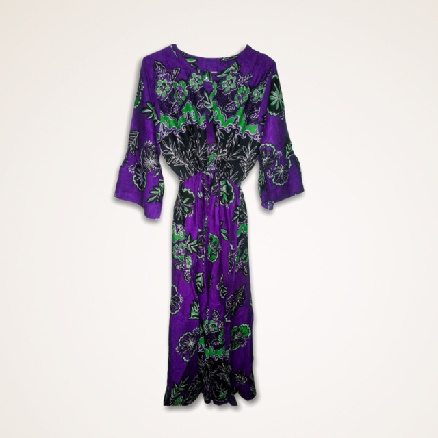 Daster tali serut pinggang