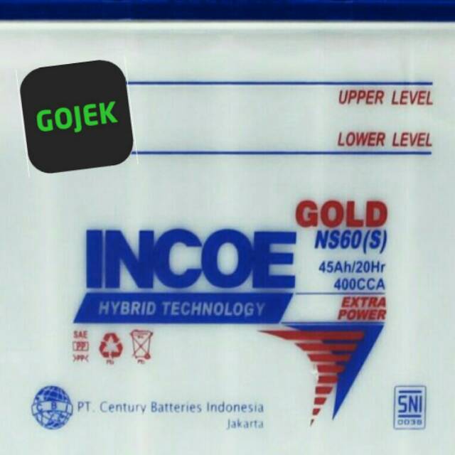 Aki Mobil Murah Incoe NS60S