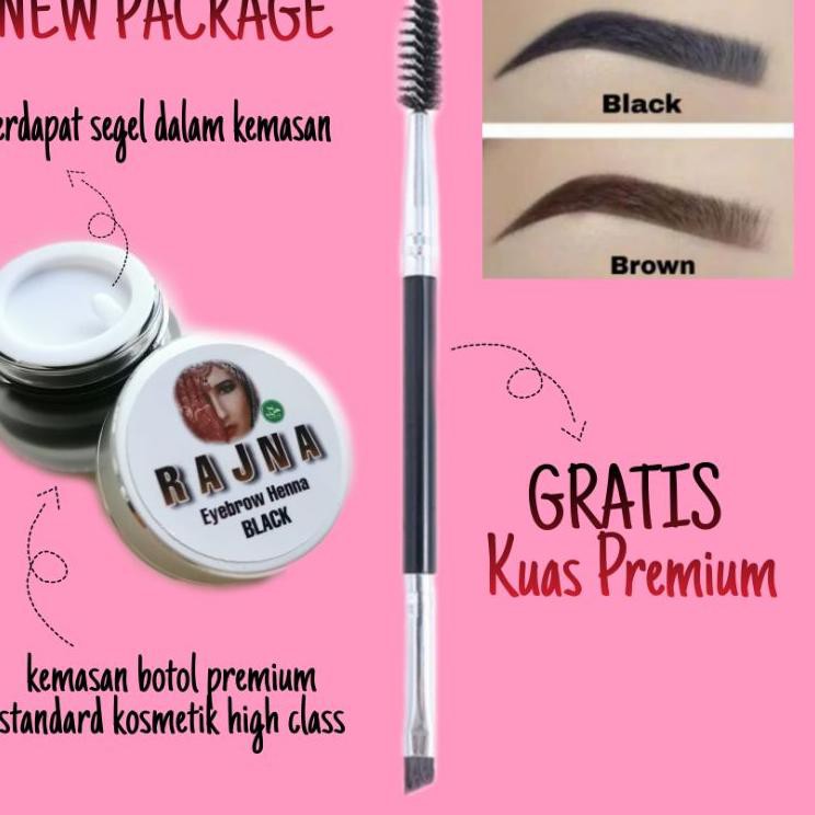 [Star] HENNA ALIS PREMIUM FREE KUAS HALAL SAH UNTUK SHOLAT / SULAM ALIS SYAR'I