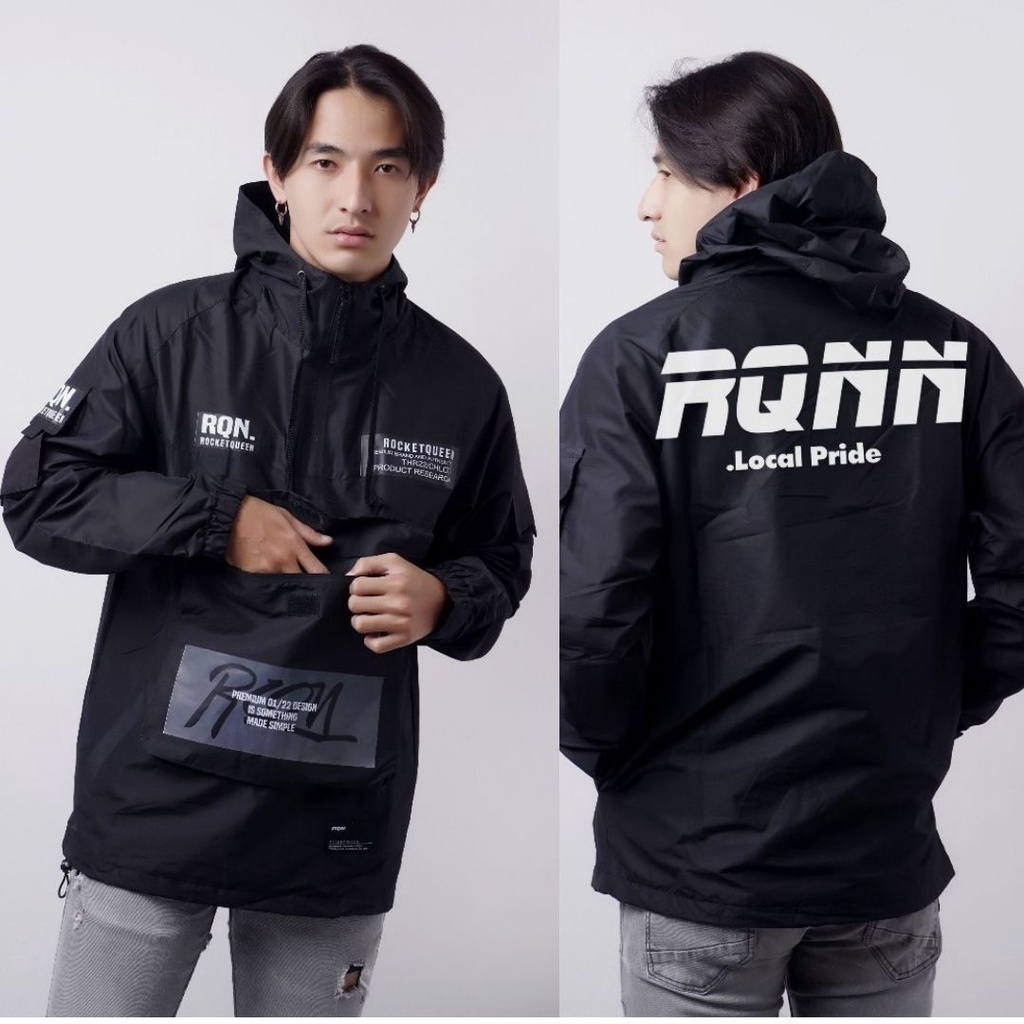 JAKET CAGOULE POCKET ROCKET QUEEN -JAKET PRIA ORIGINAL