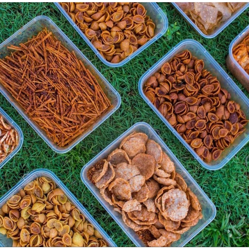 

Makaroni bumbu rempah asli kemasan 150gr
