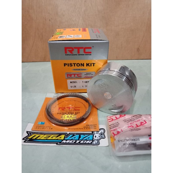 PISTON KIT TIGER OS 125 150 175 200 SEHER KOMPLIT TIGER RTC