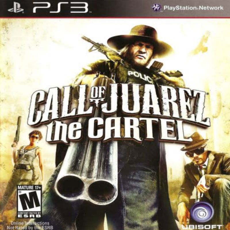 DVD game ps3 CALL OF JUAREZ THE CARTEL