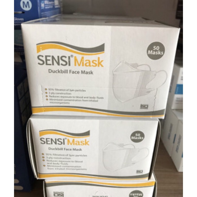 Sensi Mask Duckbill Face Mask 50sheets