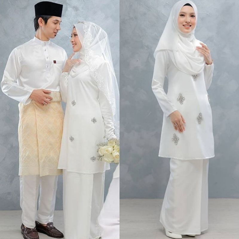 baju akad /baju nikah /Baju melayu /baju muslim /Baju Malaysia / ONE SET