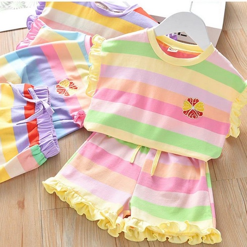 Jeco fashion Set anak Rainbee