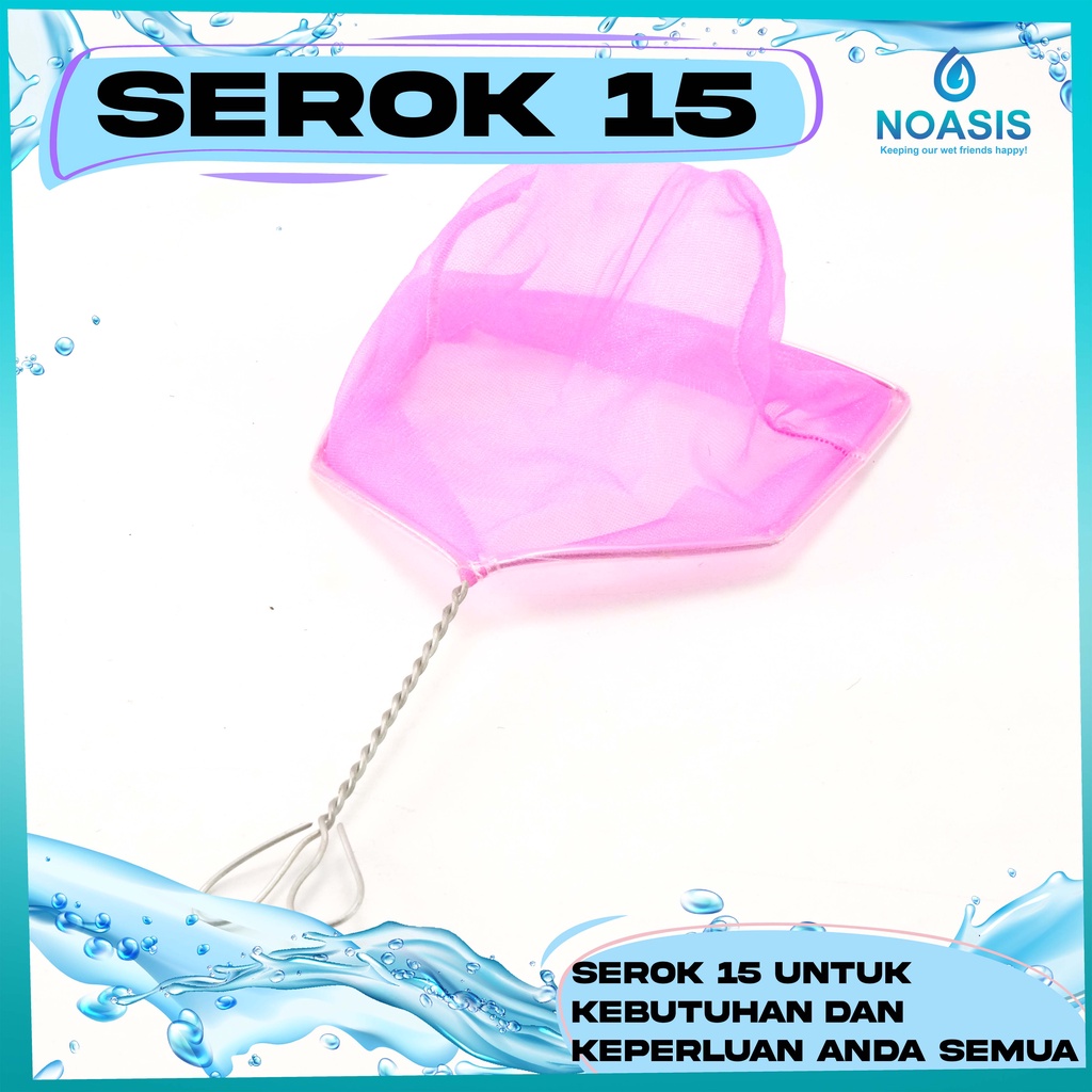 SEROKAN SARINGAN SESER IKAN UKURAN 10 20 25 30 CM AQUARIUM AQUASCAPE