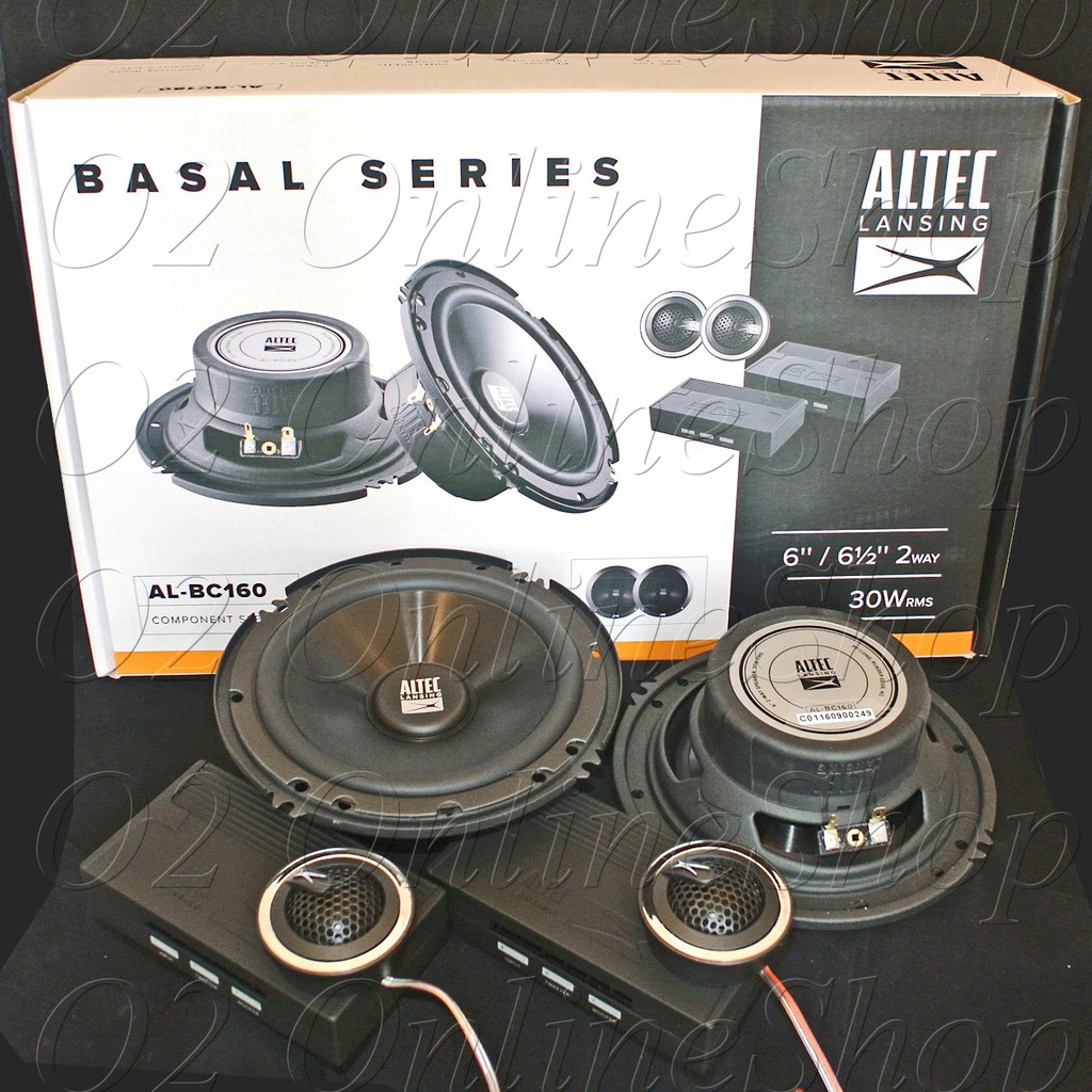 Rare Altec Lansing 5 25 Component Car Stereo Speakers Voice Of The Highway Audio Ebay